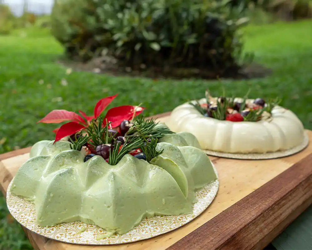 Panna Cotta Navideña con Azúcar Providencia